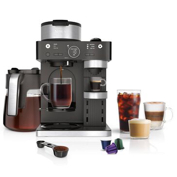 Shark 60 Oz Espresso Coffee Barista System in Black, , large