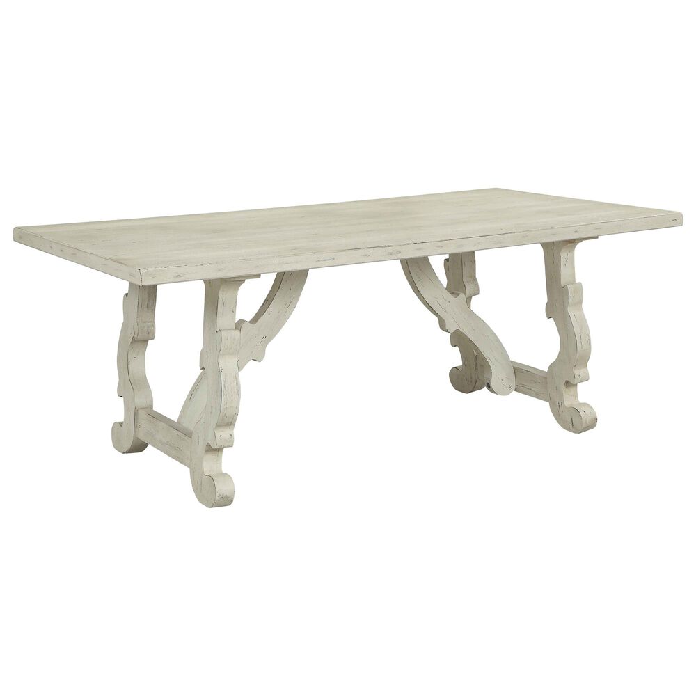Shell Island Furniture Orchard Park Dining Table in Orchard White Rub, , large