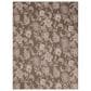 Nourison Garden Oasis Floral Mocha 8" x 10" Indoor/Outdoor Area Rug, , large