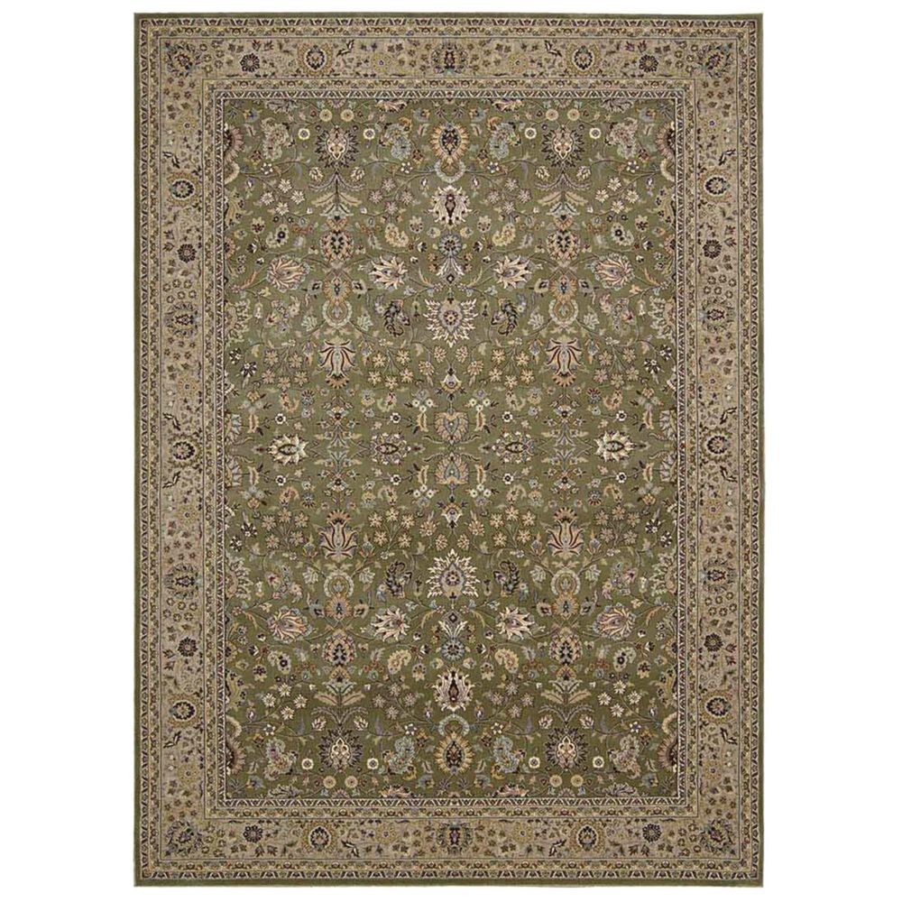 Nourison Antiquities ANT04 K/I 7'10" x 10'10" Sage Area Rug, , large