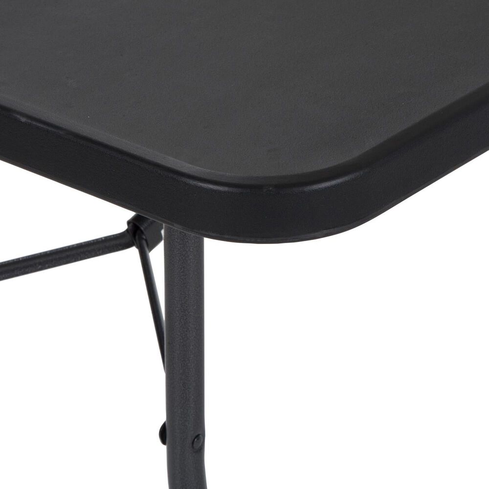 DHP 6&#39; Folding Table in Black, , large