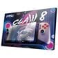 MSI Claw 8 AI+ A2VM Gaming Handhelds in Sandstorm, , large