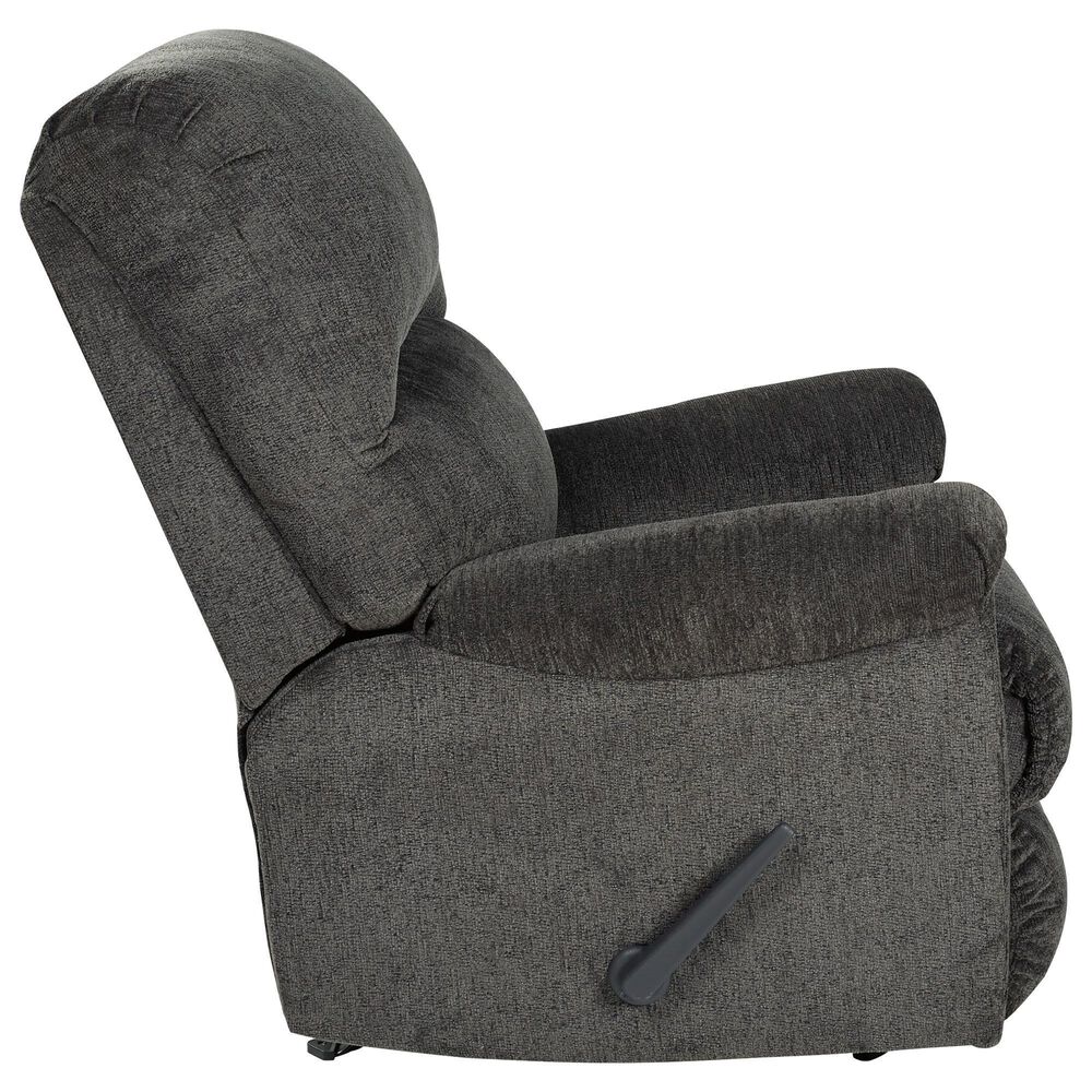 Ashley Ballinasloe Rocker Recliner in Smoke, , large