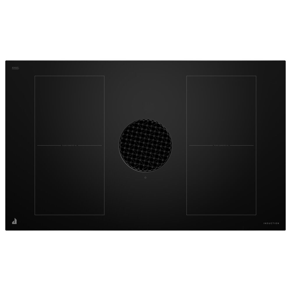 JennAir 36" Induction Downdraft Cooktop in Black, , large