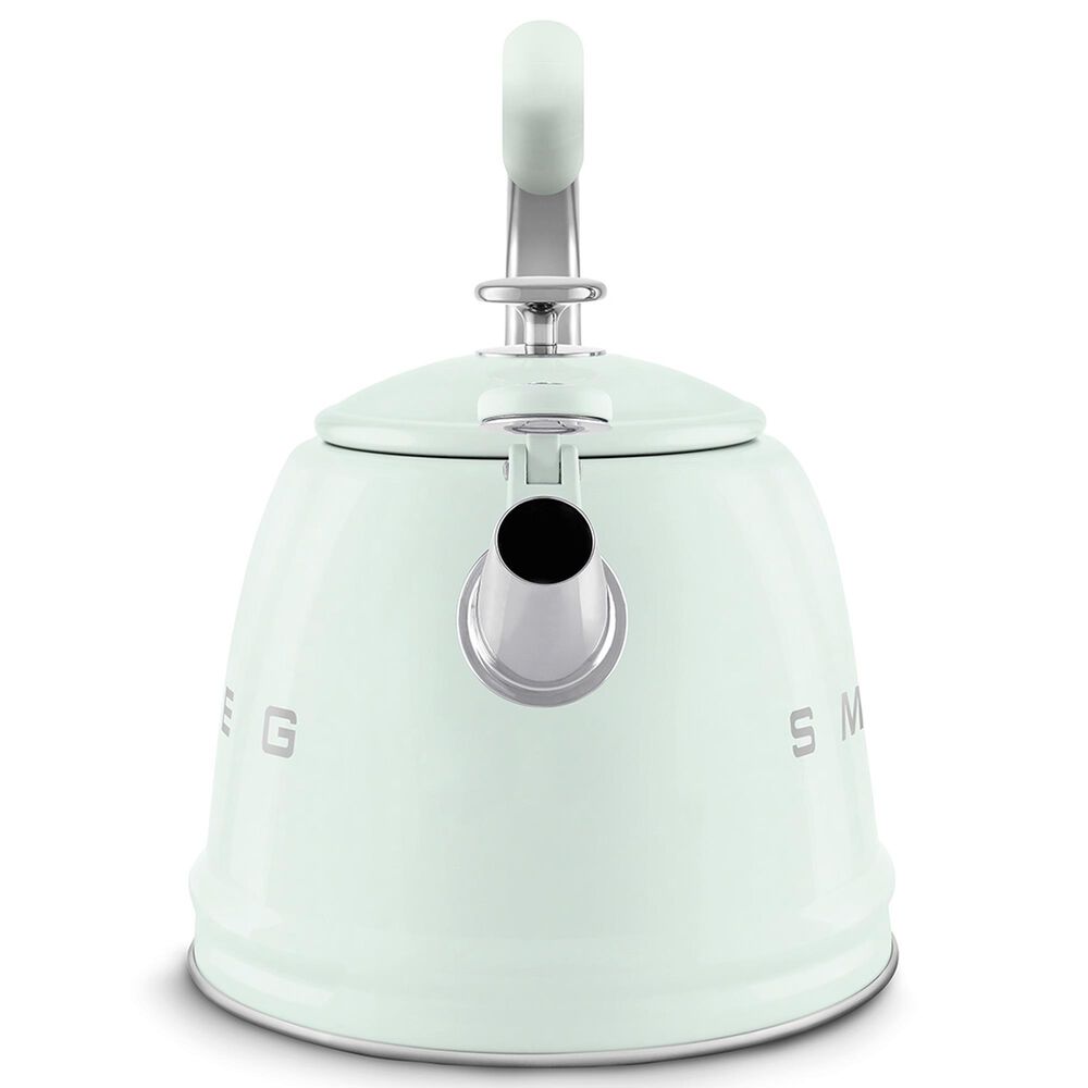SMEG 2.3L 50&#39;s Style Stovetop Whistling Kettle in Pastel Green, , large