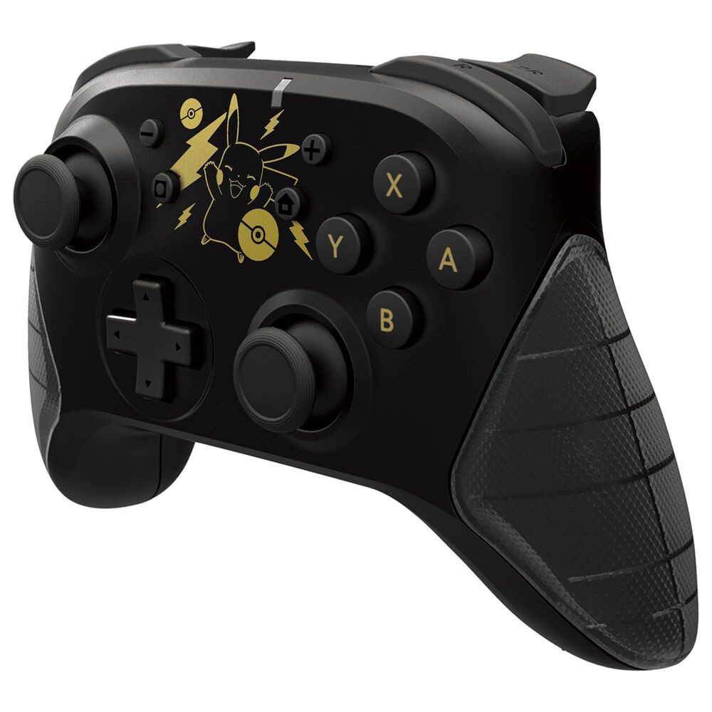 Hori Horipad Pikachu Wireless Controller in Black and Gold - Nintendo Switch, , large
