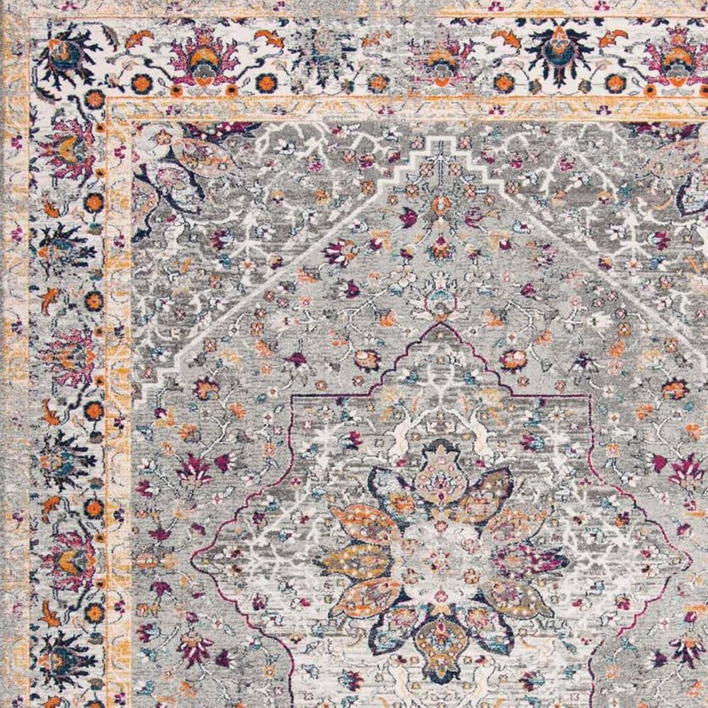 Safavieh Evoke EVK288F 5&#39;1&quot; x 7&#39;6&quot; Grey Area Rug, , large