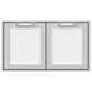 Hestan 36" Double Access Doors in White, , large