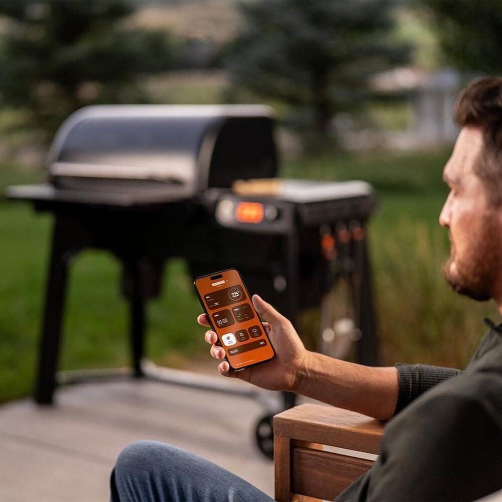 Traeger Grills Woodridge Pro Pellet Smoker Grill in Black, , large