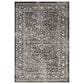 Loloi II Odette 7"10" Round Charcoal and Silver Area Rug, , large