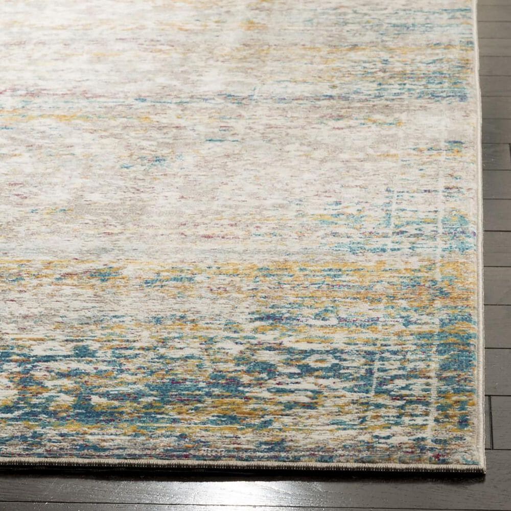Safavieh Aria ARA156C 4&#39; x 6&#39; Cream and Blue Area Rug, , large