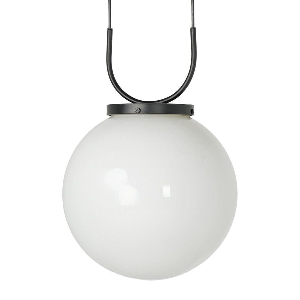 Four Hands Kincaid 1-Light Pendant in Matte Black, , large