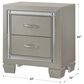 Mayberry Hill Platinum Youth Nightstand in Platinum, , large