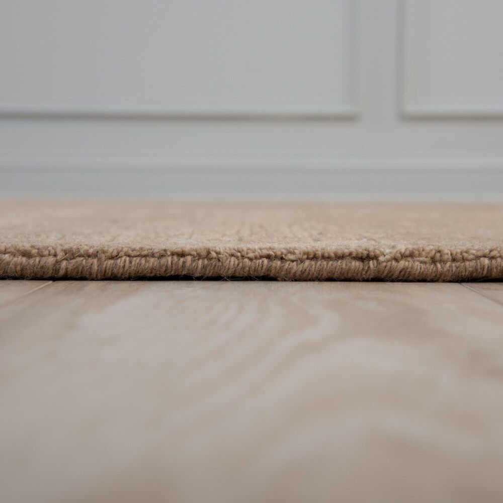 RIZZY Qatar Brown 8'9" x 11'9" Area Rug, , large