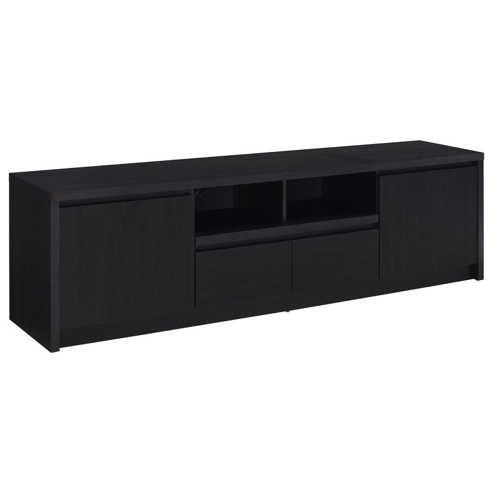 Coaster Winfield 78" TV Stand in Black, , large