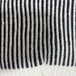 Ann Gish Rib 20" x 20" Throw Pillow in Black and White, , large