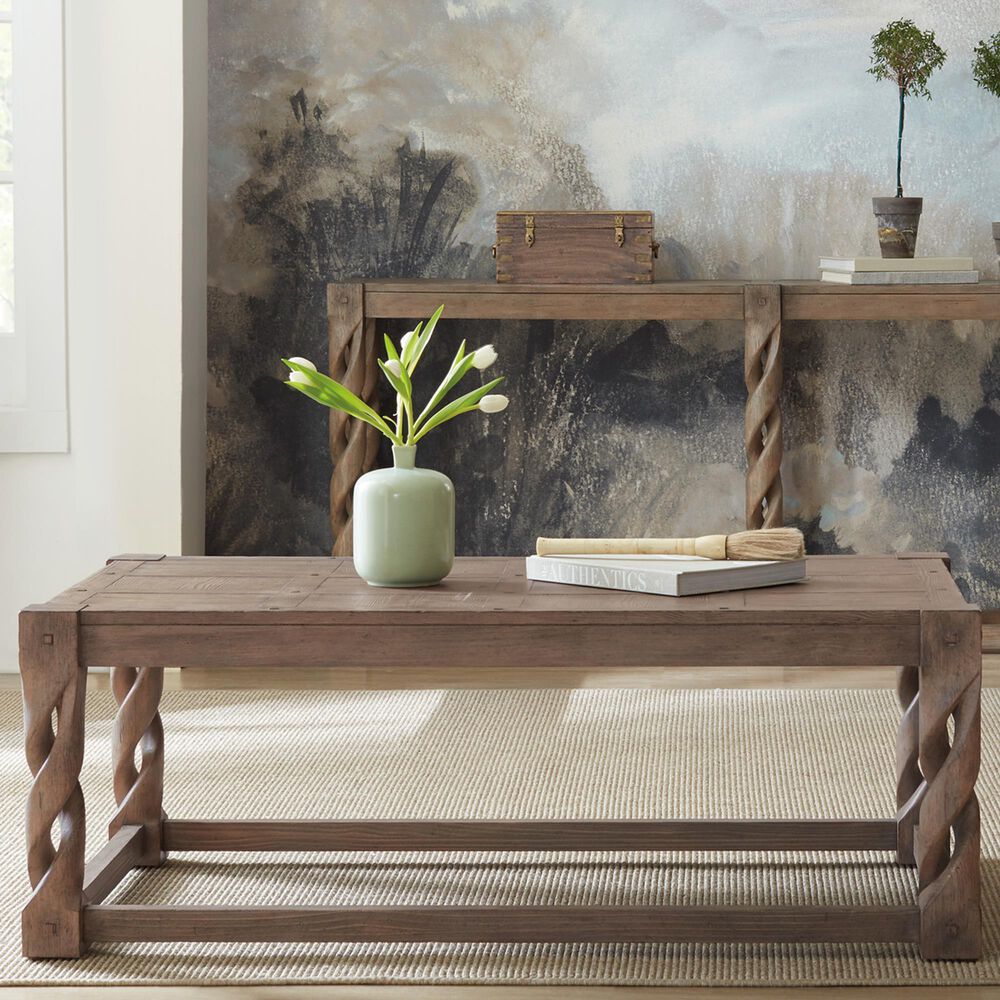 Hooker Furniture Jack O&#39;bein Cocktail Table in Medium Wood, , large