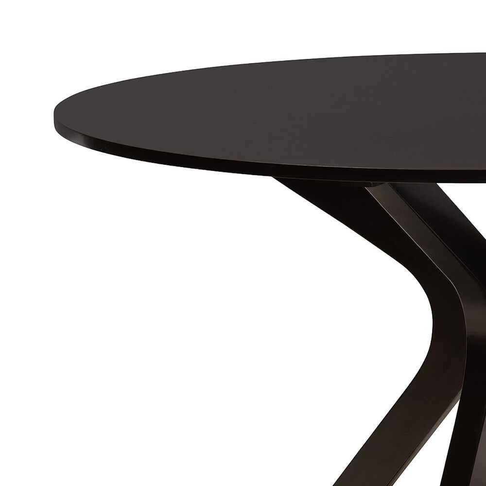 Baxton Studio Elena 7-Piece Dining Set in Grey/Dark Brown, , large