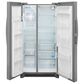 Frigidaire Gallery 26 Cu. Ft. Standard Depth Side-by-Side Refrigerator in Stainless Steel, , large
