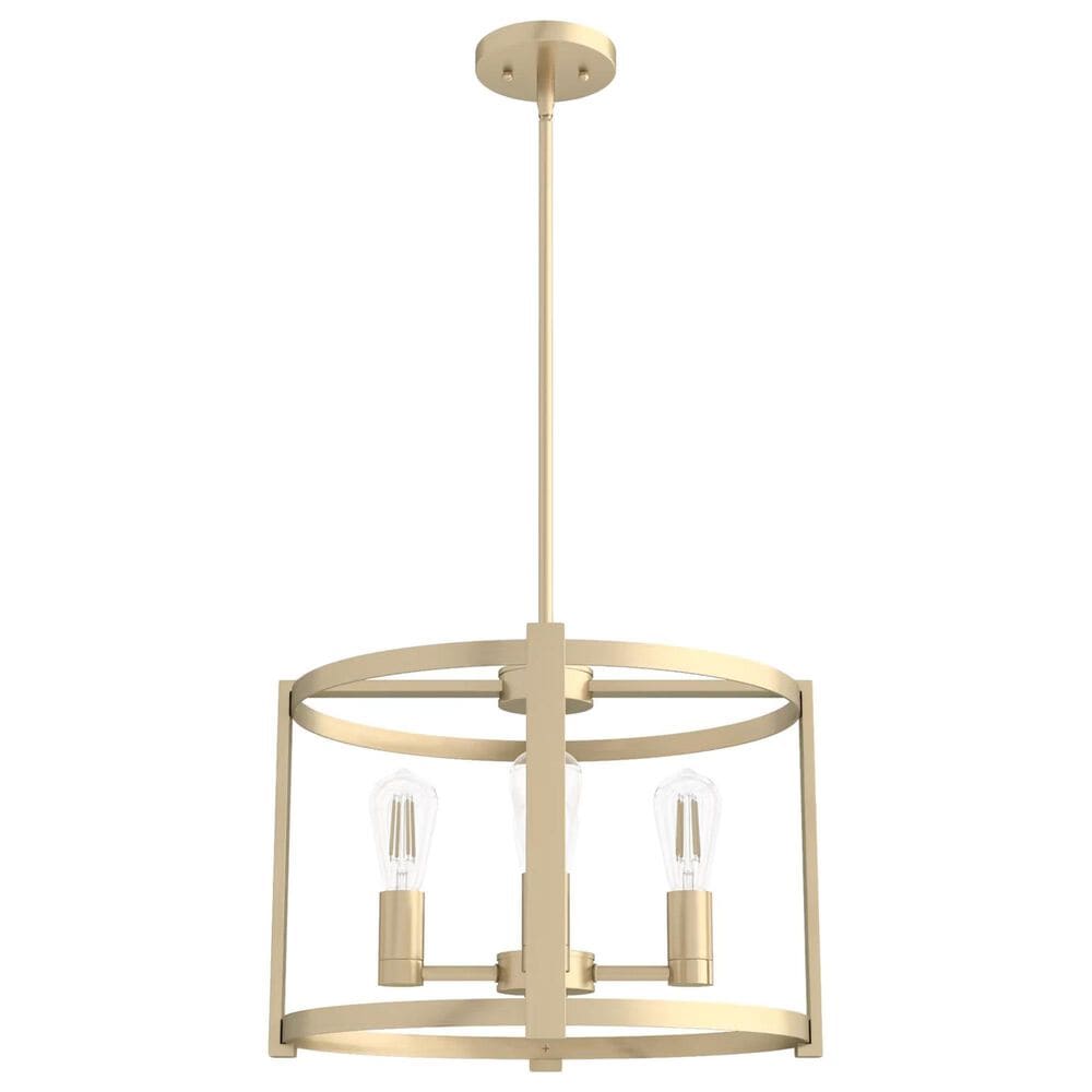 Hunter Astwood 18" 4-Light Chandelier in Alturas Gold, , large