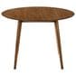 Blue River Arcadia and Azalea 5-Piece 42" Dining Set with Blue Cushion in Walnut, , large