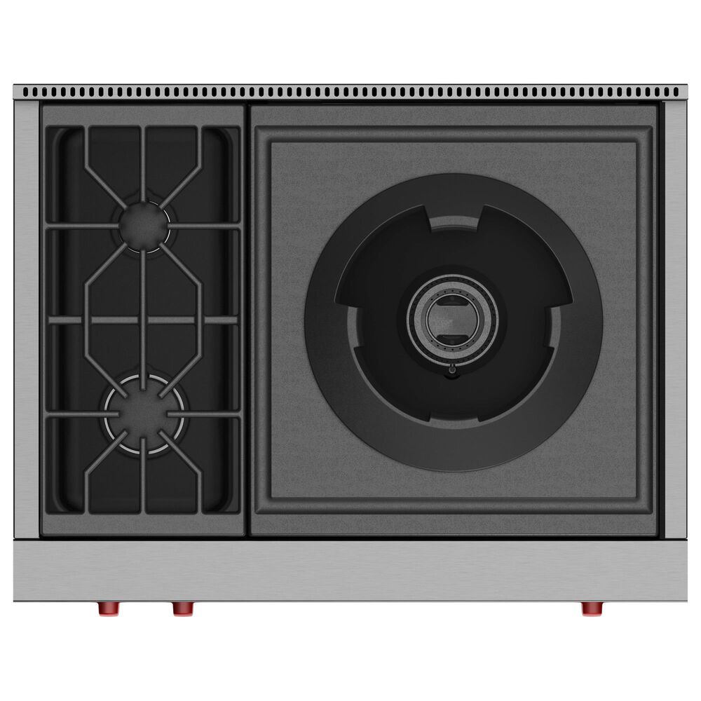 Wolf Appliances 36" Liquid Propane Gas Sealed Burner Rangetop in Stainless Steel, , large