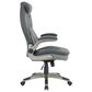 Valor Living Executive Chair with Charcoal Grey Upholstery in Titanium, , large