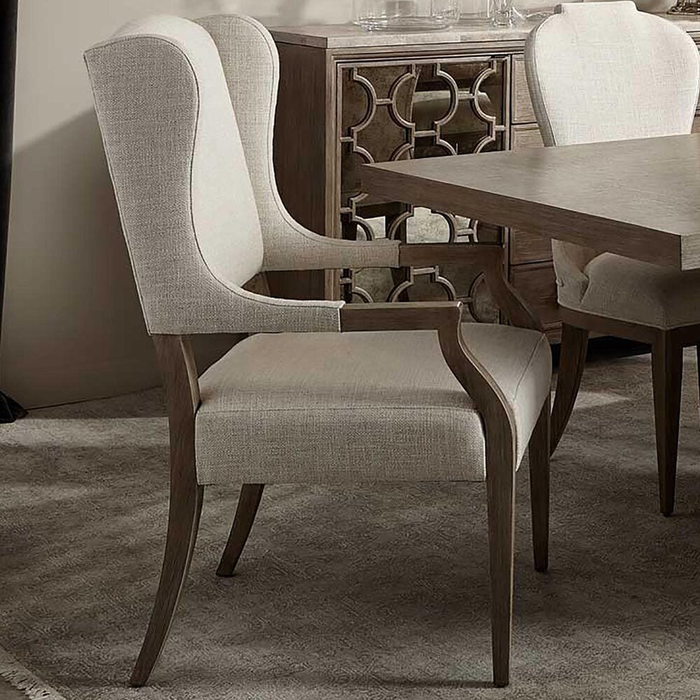 Bernhardt Santa Barbara Arm Upholstery Chair in Sandstone, , large
