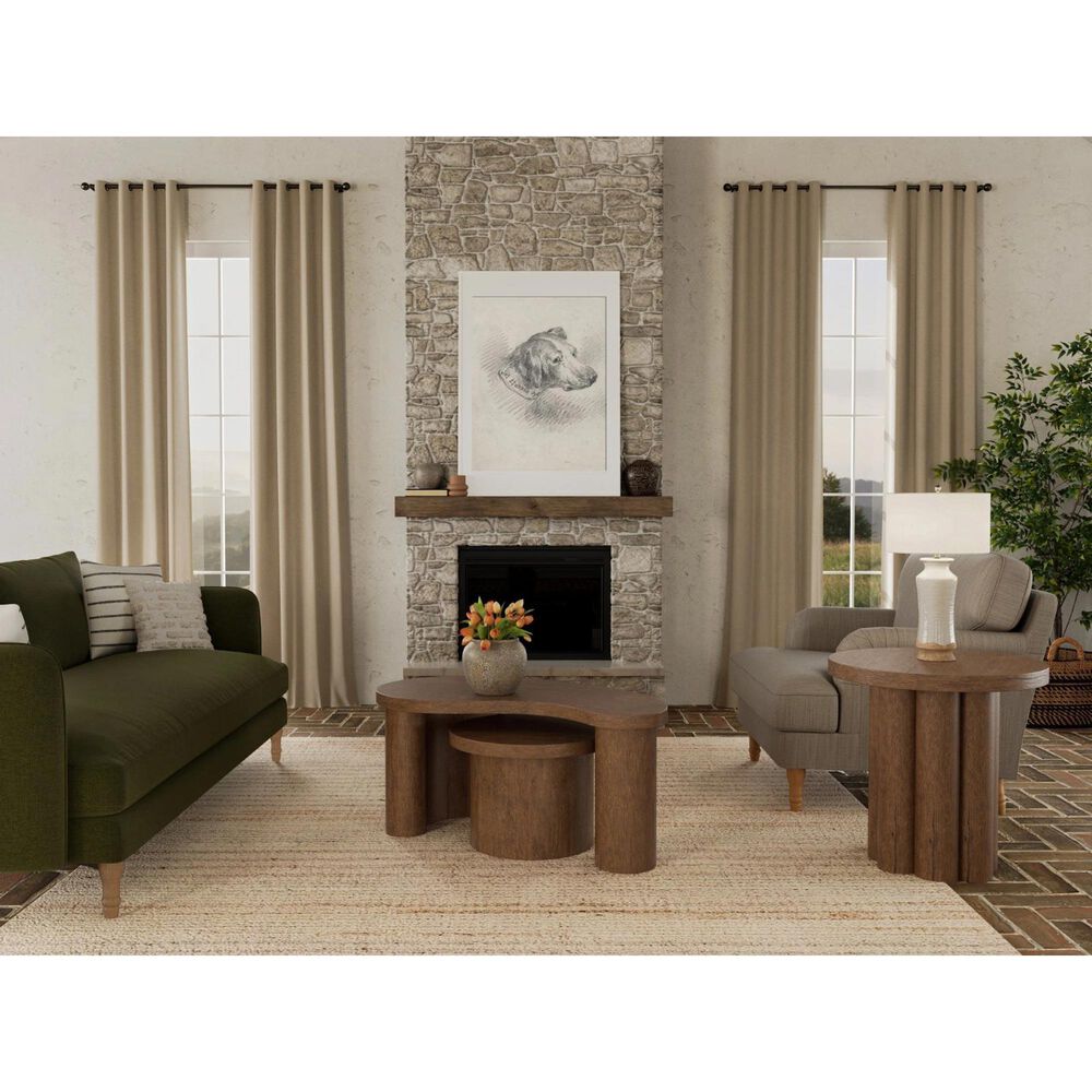 Riverside Furniture Santa Cruz End Table in Whiskey Oak, , large