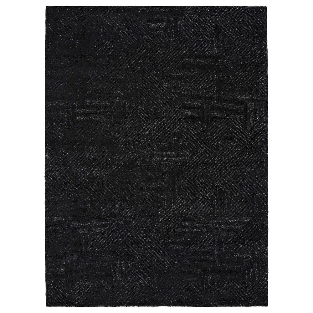Nourison Ma30 Star 9"9" x 13"9" Black Area Rug, , large