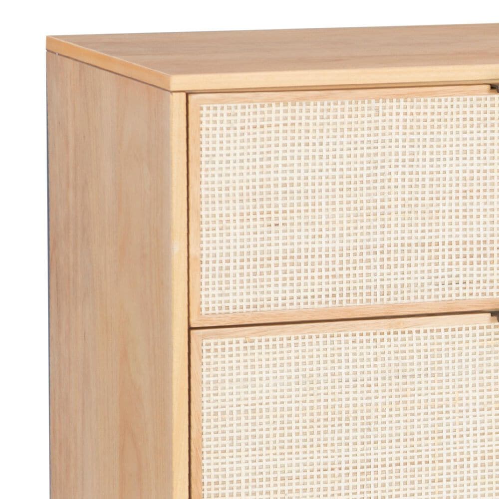 Linon Home Decor Collett 6-Drawer Dresser in Natural, , large