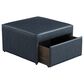 Lifestyle Solutions Hailey Storage Ottoman in Navy, , large