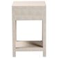 Baxton Studio Dansby 1-Drawer End Table in Beige, , large