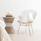 Sunday Citizen Woodland 20" Square Throw Pillow in Sahara Tan and Off White, , large