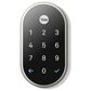 HP Nest Hub Max - Charcoal + Yale Lock Electronic Deadbolt in Satin Nickel, , large