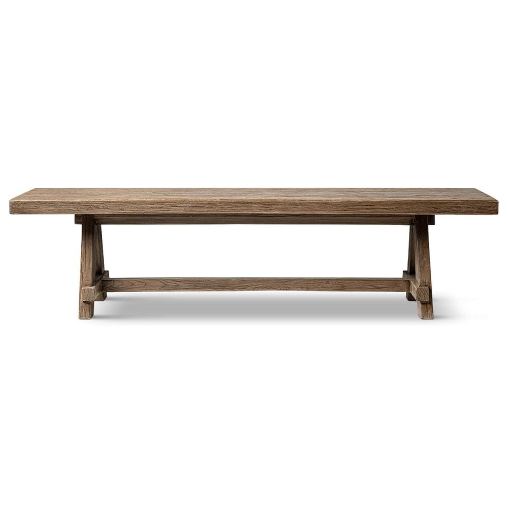 Jennifer Taylor Home Hawthorne 72" Dining Bench in Heritage Medium Dark Brown, , large
