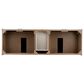 James Martin Vanities Chicago 72" Double Bathroom Vanity in Whitewashed Walnut with 3 cm Victorian Silver Quartz Top and Rectangular Sinks, , large