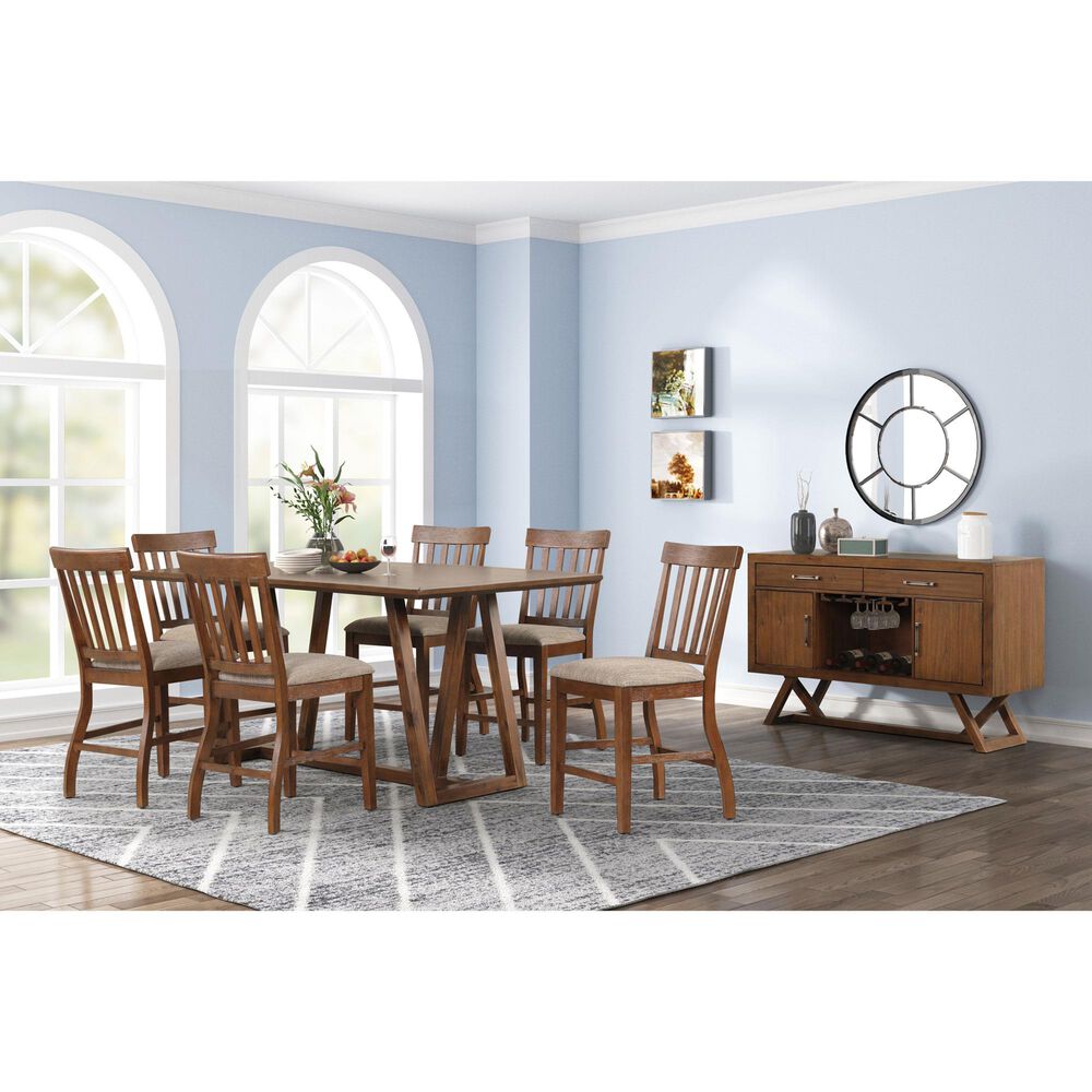 New Heritage Design Putnam Counter Stool in Walnut, , large