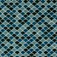 Ms International Azul Scallop 12" x 12" Porcelain Tile Mosaic Sheet, , large