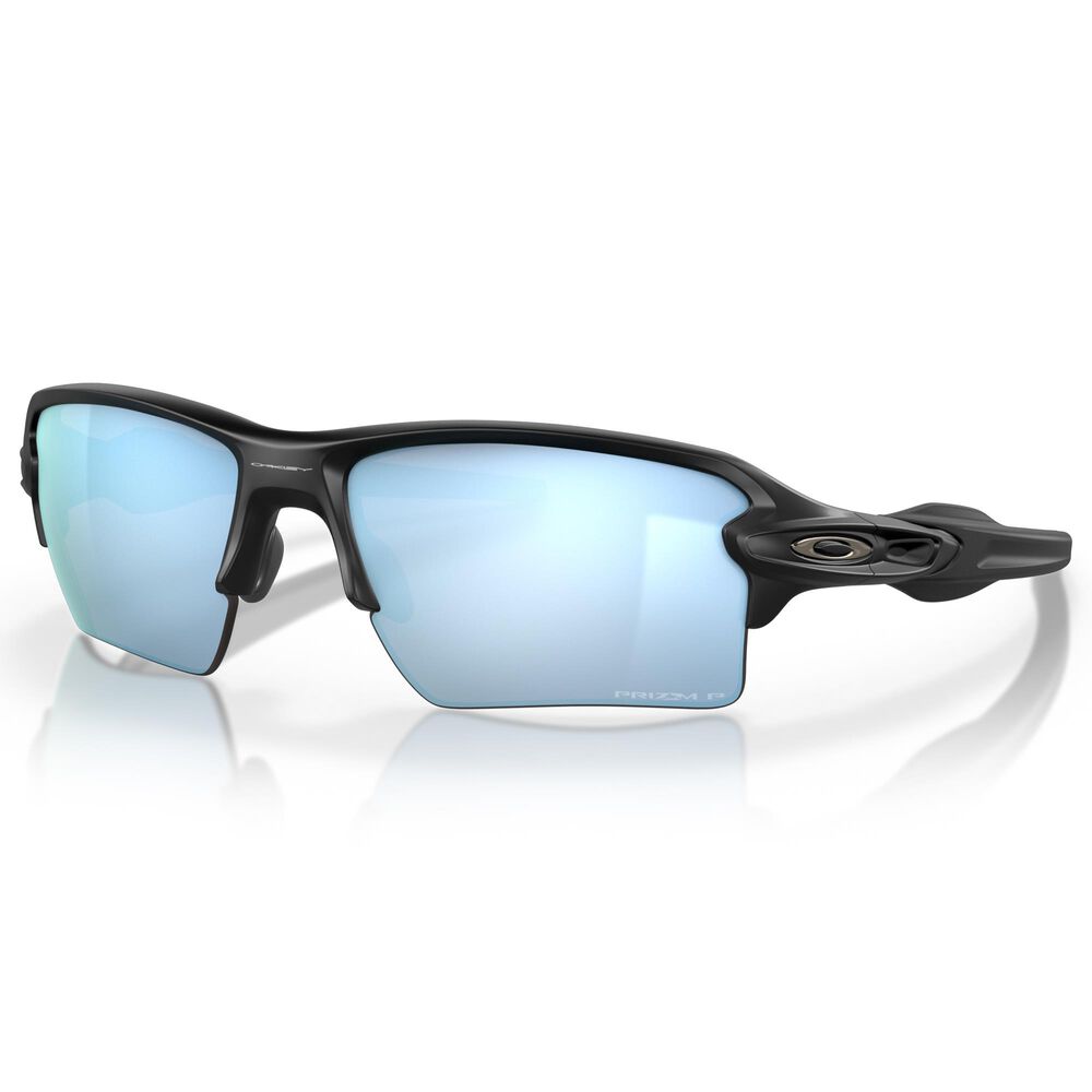 Oakley Flak 2.0 XL Sunglasses with Prizm Deep Water Polarized Lenses in Matte Black, , large