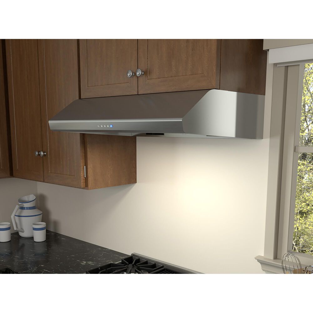 Zephyr Core Hurricane 36&quot; Under-Cabinet Range Hood with Blower in Stainless Steel, , large