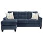 Ashley Amity Bay Stationary Queen Sofa Chaise Sleeper in Ink, , large