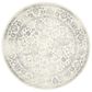 Safavieh Adirondack ADR109C-6R 6" x 6"  Ivory/Silver Round Rug, , large
