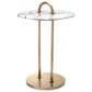 Eichholtz Zappa Side Table in Brushed Brass and White, , large