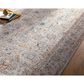 Surya Laila LAA-2317 10" x 14" Teal, Orange, Sage, Saffron, Gray and Cream Area Rug, , large
