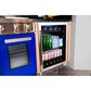 Azure 5.6 Cu. Ft. Glass Door Beverage Center in Stainless Steel, , large
