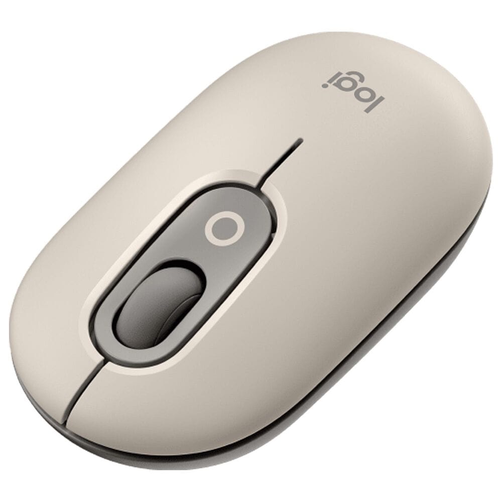 Logitech POP Wireless Mouse with Customizable Emoji in Gray, , large
