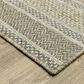 Oriental Weavers Tortuga TR10A 3"3" x 5" Beige and Black Area Rug, , large