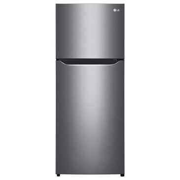 LG 7 Cu. Ft. Top Freezer Refrigerator in Platinum Silver, , large