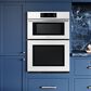 Samsung Bespoke 2-Piece Kitchen Package with White Bespoke 30" Combination Wall Oven and Stainless Steel 30" Gas Cooktop, , large
